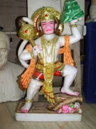 Marble Hanuman Statue