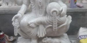 Marble Lakshmi Mata Statue