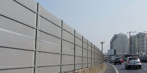 Absorptive Noise Barrier