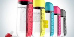 Pill Box Water Bottle