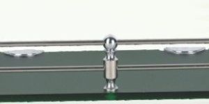 DOUBLE RAILING SHELF