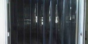 Double Ribbed Strip Doors