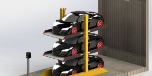 Three Level Car Parking System