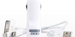 USB Car Charger with Dual Slot