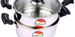 STEAMER SET WITH GLASS LID