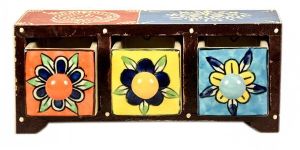 Multipurpose Ceramic Chest of Drawer