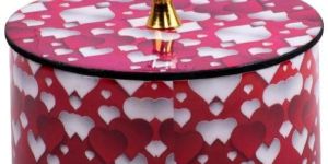 Round Shape Jewellery Box