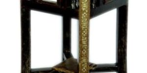 Wooden Brass Fitted Telephone Table