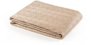 AFRAZ BEIGE BROWN BEDSPREAD