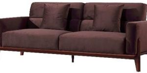 ITHACA IMPULSE BROWN SOFA 3 SEATER