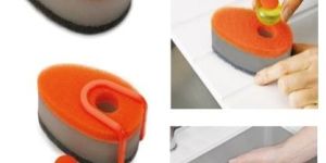 Soap Dispensing Dish Sponge