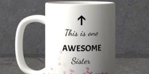 Lovely Personalized Mug for Sister