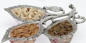 Metal Dry Fruit Serving Bowl