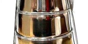 Stainless Steel Pyramid Tiffin