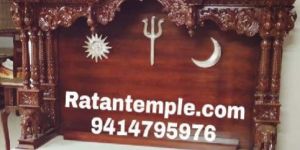 Wooden Pooja Temple
