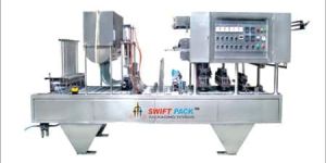 Automatic Cup Filling and Sealing Machine