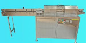 AIR JET EMPTY BOTTLE CLEANING MACHINE