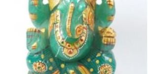 Green Aventurine Ganesh 314 Gm