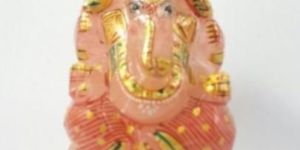 Rose Quartz Ganesh 175 Gm