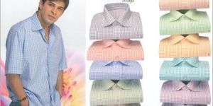 Checked Stripped Shirting Fabric