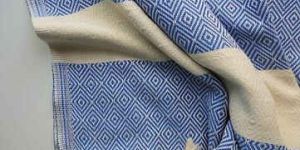 Yarn Dyed Jacquard Fouta Beach Towel