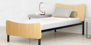 Benne Twin Size Metal Bed