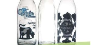 Glass Milk Bottle