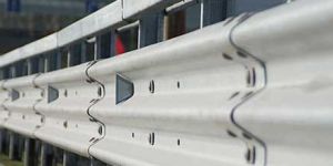 HOT DIP GALVANIZED W CRASHGUARD BARRIER