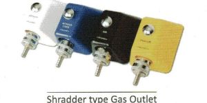 Schrader Type Gas Outlet