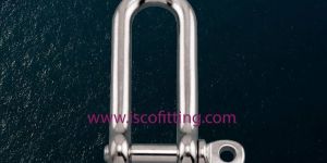 Long D Shackle with Screw Pin