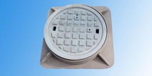 CI Circular Frame Manhole Cover