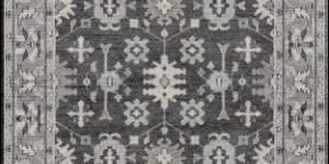 Hand-Knotted Turkish Knot Oushak