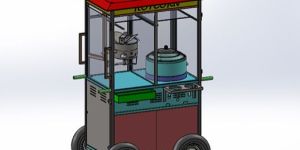 Popcorn Cart Machine