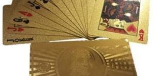 Gold Playing Cards