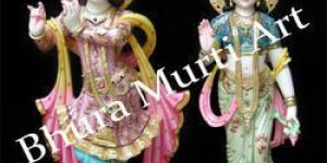 Marble Radha Krishna Statues 2