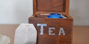 Wooden Tea Bag Box