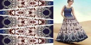 Printed Georgette Fabric