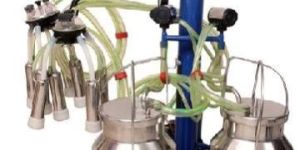 Double Bucket Electrical Milking Machine