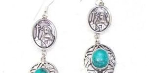 Gemstone Earring