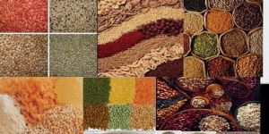 Spices, Grain, Pulses.