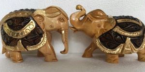 Wooden Elephant Statue