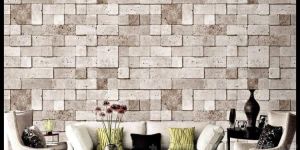 Living Room Stone Wallpaper