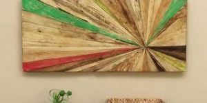 Abstract Wood Wall Art