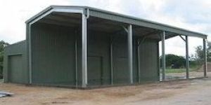 Designer Awning Shed
