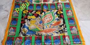 Madhubani Pantings-handmade Cotton saree