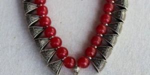 Antique Elephant & Jhumka Pendant