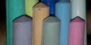 Colored Chalk Sticks