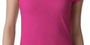 Ladies Plain Cotton T-Shirts