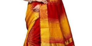 Printed Kalamkari Silk Saree