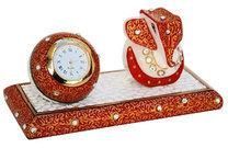 Marble Ganesha Table Watch
